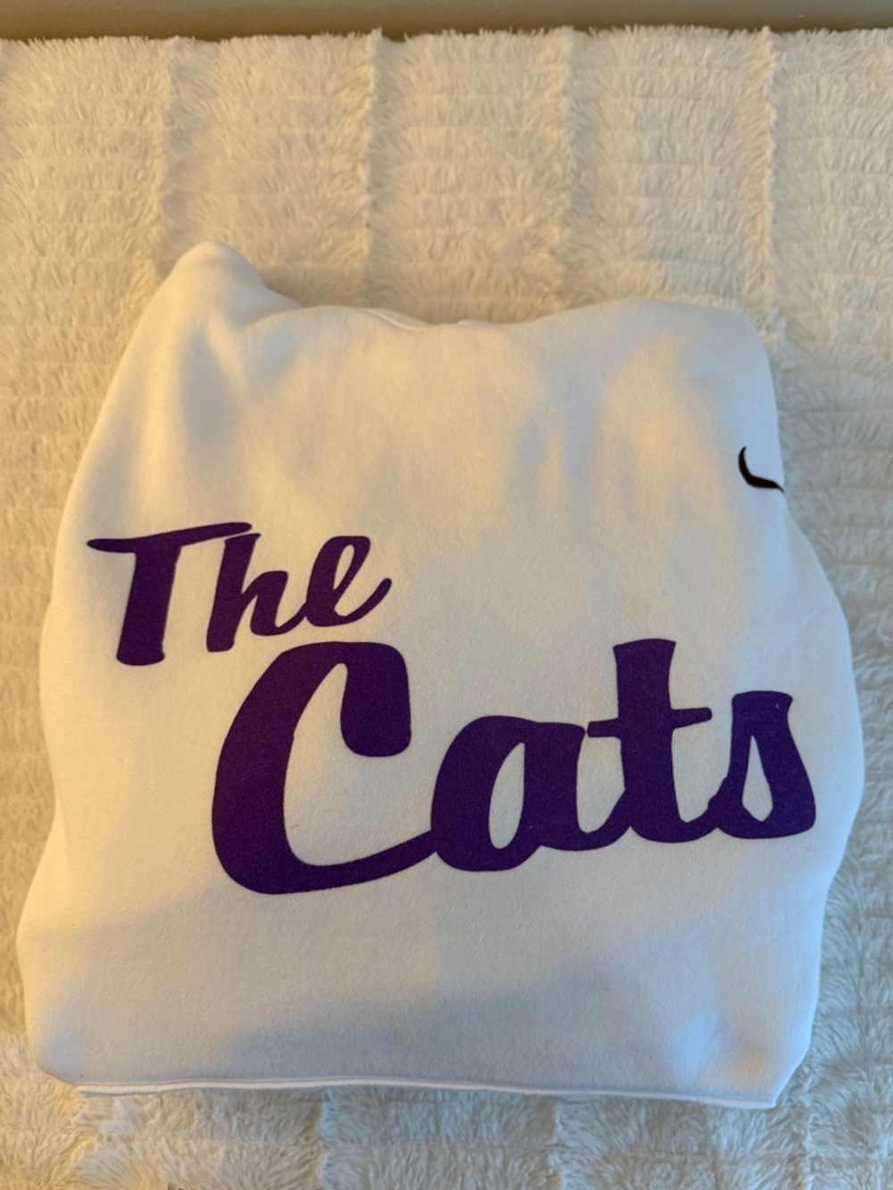 Nike “The Cats” (Kansas State Wildcats–style) hoodie.